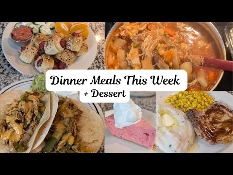 What's For Dinner? | Dinner Meals This Week | Easy & Budget Friendly Dinners