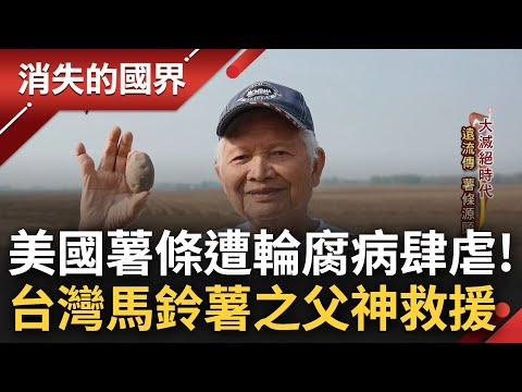默默無名的薯條英雄! 蒙大拿馬鈴薯遭"輪腐病"大肆侵害 薯條大量腐爛危及產業 台灣"馬鈴薯之父"創立檢驗流程 成功使產業起死回生│李文儀 主持│【消失的國界 PART2】20230918│三立新聞台