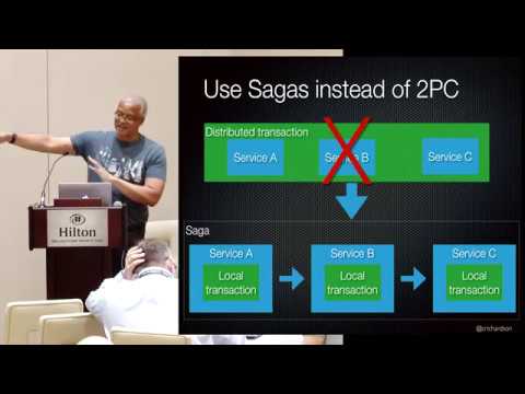 Saturn 2018 Talk: Managing Data Consistency in a Microservice, by Invited Speaker Chris Richardson