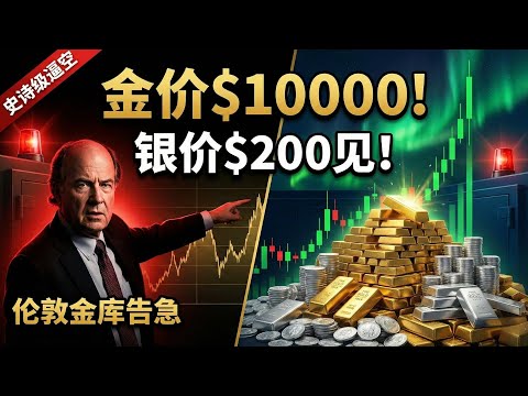 🚨金价10000，银价200？《货币战争》作者惊人预测！史诗级“逼空”才刚开始？ 📈