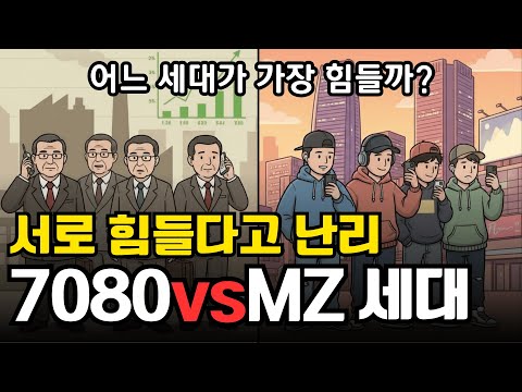 같은 한국 다른 인생, 부모 세대와 MZ세대의 진짜 격차 | 경제 애니메이션