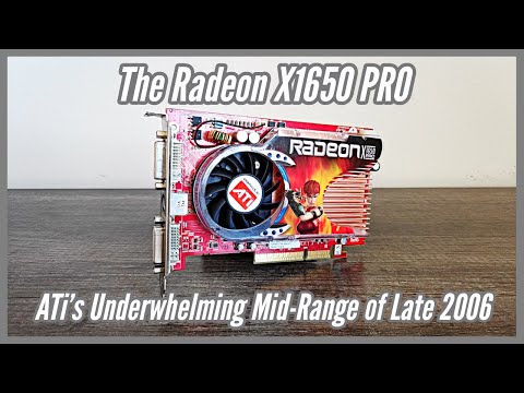 The Radeon X1650 PRO: ATI's Underwhelming Mid-Range of Late 2006