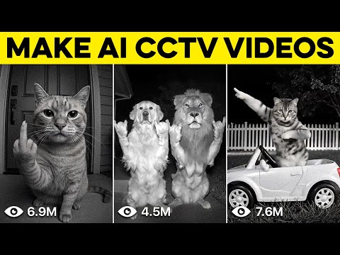 How I Actually Make Viral AI Shorts - AI Cat CCTV Videos