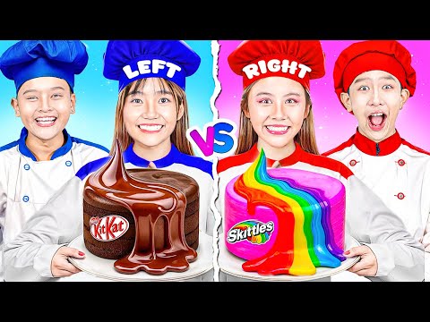 Rich vs Poor Couple Cooking Challenge | Funny Kitchen War
