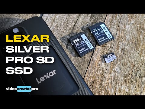 Lexar Silver SD, Silver PLUS microSD, Silver PRO & SL500M Portable SSD