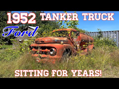 Will it Run and Drive home? Ford F6 Tanker Truck!