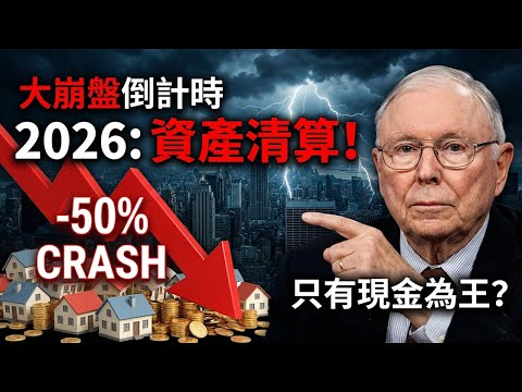 芒格：這3類資產，將是中產階級的墳墓#資產泡沫 #中產階級 #查理芒格 #財富陷阱 #2026大蕭條 #房地產危機 #價值投資