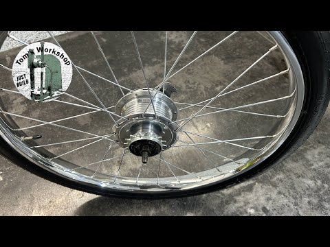 Velosolex Complete Spoke Wheel Restoration (#8)