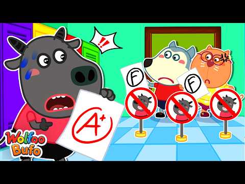 Wolfoo and Bufo | Don't Cheat in Exam! - Kids Learn Good Manners