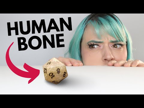 People are making dice from some WEIRD stuff