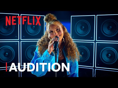 Aaliyah Rose Larsen Sings “Tummy Hurts” | Building the Band Auditions | Netflix