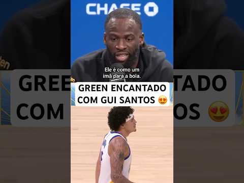 Belas palavras de Draymond Green sobre o nosso Gui! 👏🇧🇷 O homem tem um talento NATO! #NBA #Shorts