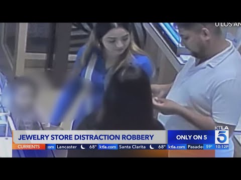Century City jewelry store distraction theft