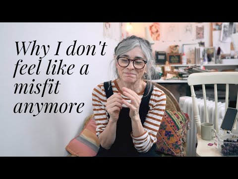 Outsider, didn't belong, didn't fit in...