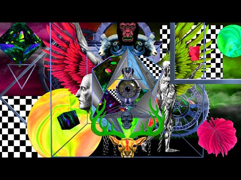 Trippy Psychedelic Visuals to Mesmerize & Amaze 🎞️ Human Made Visual Art [No Repeat]