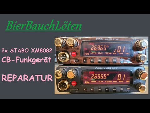 STABO XM8082 CB-Funkgerät Reparatur