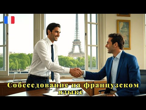Собеседование на ФРАНЦУЗСКОМ ЯЗЫКЕ!  l'Entretien d'Embauche 🇨🇵 Диалог на Каждый День - УРОК 24!