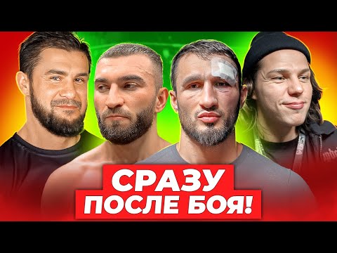 Сразу после боя: Калмыков в НОКДАУНЕ. Регбист в восторге от боя Ганнибала / Полное интервью