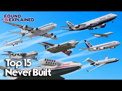 15 Never-Built Commercial Planes we nearly got