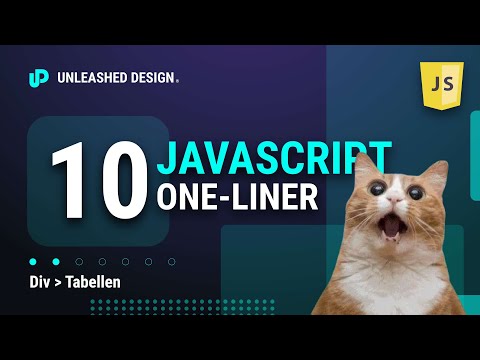 10 praktische JavaScript One-Liner die jeder kennen sollte! [Deutsch/Tutorial]