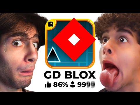 We Tried Geometry Dash In ROBLOX (torture)