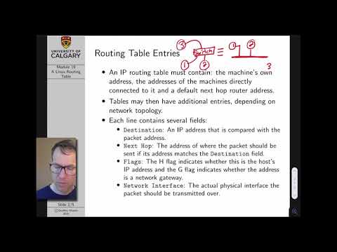 Computer Networks Lecture 19: Linux Routing Tables