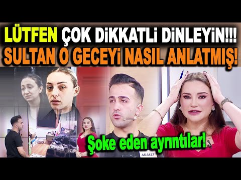 SULTAN O GECEYİ BANA ANLATTI...! Adalet stüdyoda Güllü'nün ölüm gecesini Sultan'ın ağzından anlattı