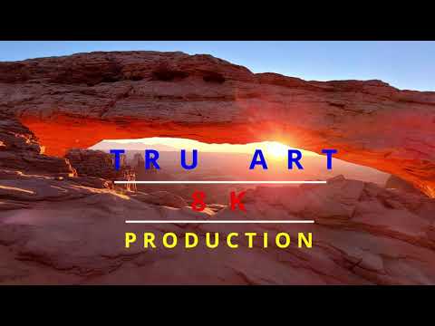 Sun Rising MESA ARCH   8 K UHD with Beautiful Relaxing Music
