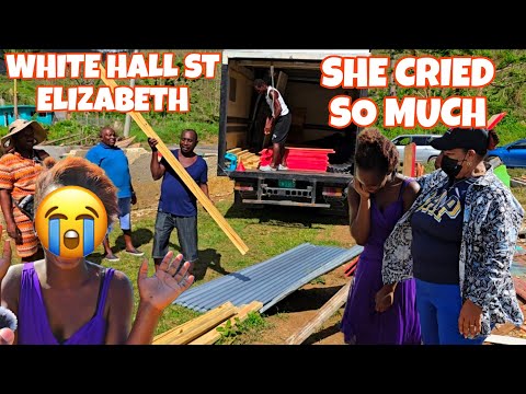 SOLDIER GIRL GOT SO EMOTIONAL WHEN SHE SAW THIS‼️THEY LOST EVERYTHING IN HURRICANE MELISSA‼️