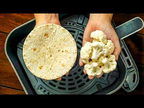 My Friend Showed Me This Taco Trick! Air Fryer Cauliflower Tacos Are Better Than Meat ๐ฎ
