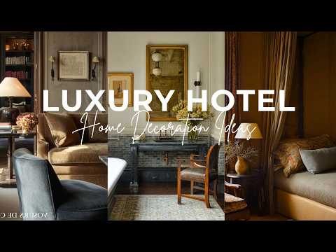 Creating LUXURY HOTEL Aesthetics At Home