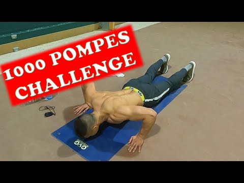 1000 POMPES EN 1 HEURE?!🔥 CHALLENGE (AMPLITUDE MAX)