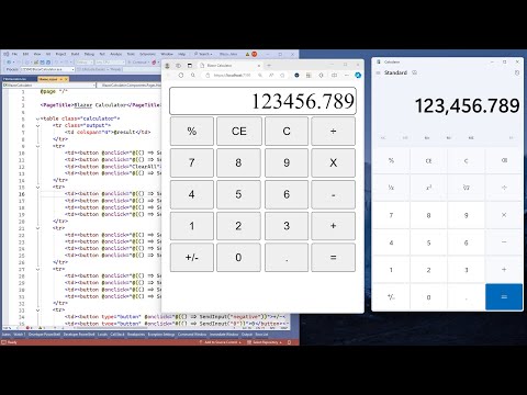 My Poor Attempt at Building a Blazor Calculator App