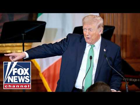 Trump hosts Friends of Ireland luncheon on St. Patrick's Day