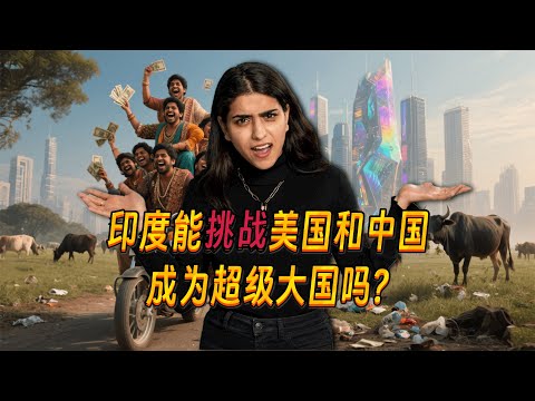 印度能挑战中国和美国，成为超级大国吗？外国专家的回答让印度女主持人直接破防！印度网友直呼：印度已经是超级大国！Can India Challenge the US and China?