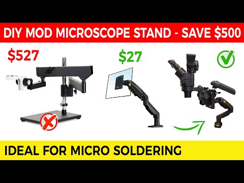 DIY Microscope Support Stand 🔬