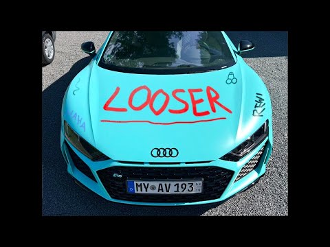 Mein AUDI R8 wurde BESCHMIERT ..