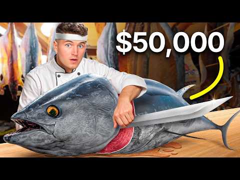 Carving A Whole Bluefin Tuna