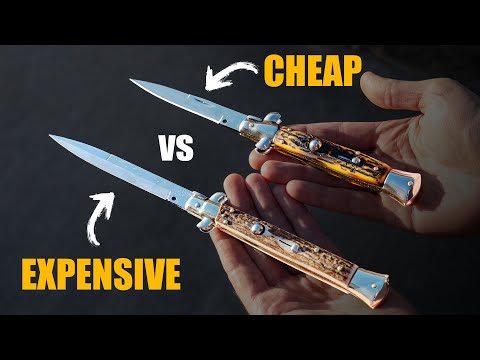 Italian Stiletto Switchblades! Cheap VS Expensive Everything You Need To Know.