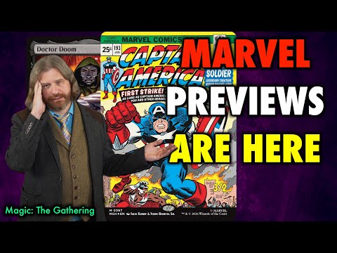 Marvel Previews Are Here For Magic: The Gathering. Again. Before Lorwyn.