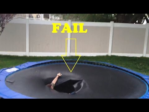 CAIDAS Y ACCIDENTES EN TRAMPOLIN | FAILS