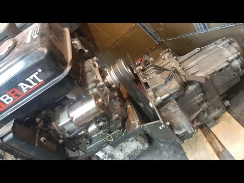 Меньше оборотов больше дури серия 2 сцепление для минитракторов и вездеходов.