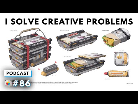 SOLVE CREATIVE PROBLEMS with BAFTA NOMINATED CONCEPT ARTIST DANNY CHAN  #86 Learn Squared Podcast