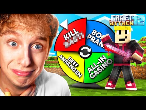 GLÜCKSRAD entscheidet ALLES in CraftAttack 12...