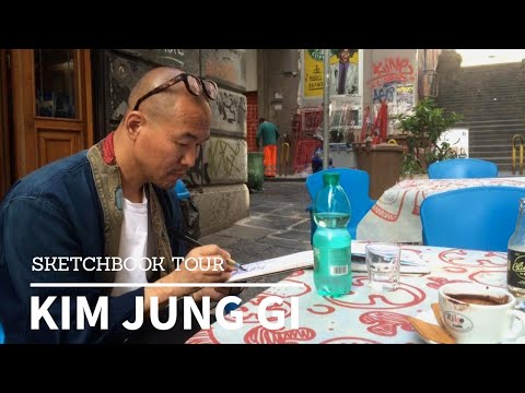 Kim Jung Gi - Personal Sketchbook Tour