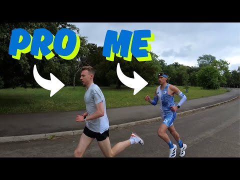 I tried to KEEP UP with a PRO runner at PARKRUN