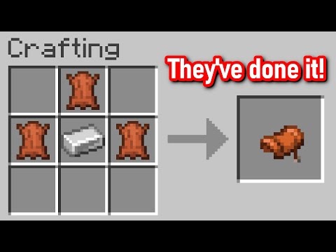 SADDLES ARE FINALLY CRAFTABLE. (1.21.6 Update)