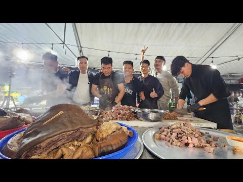 Đại tiệc món Thắng Cố cùng Sapa tv chế biến tại Hạ Thành Quán. Nguyễn Tất Thắng