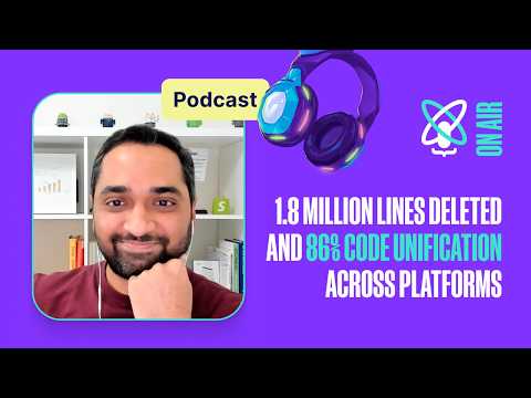 Lessons from Shopify's Migration to React Native with Mustafa Ali | React Universe On Air #46