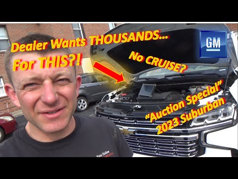 Dealer Wants THOUSANDS...for THIS?! ('23 "Auction Special" Suburban: No CRUISE, Radar OFFLINE)